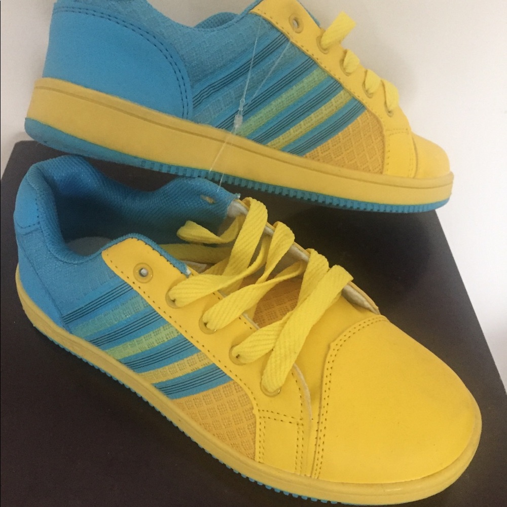 Two-toned Colored Sneakers